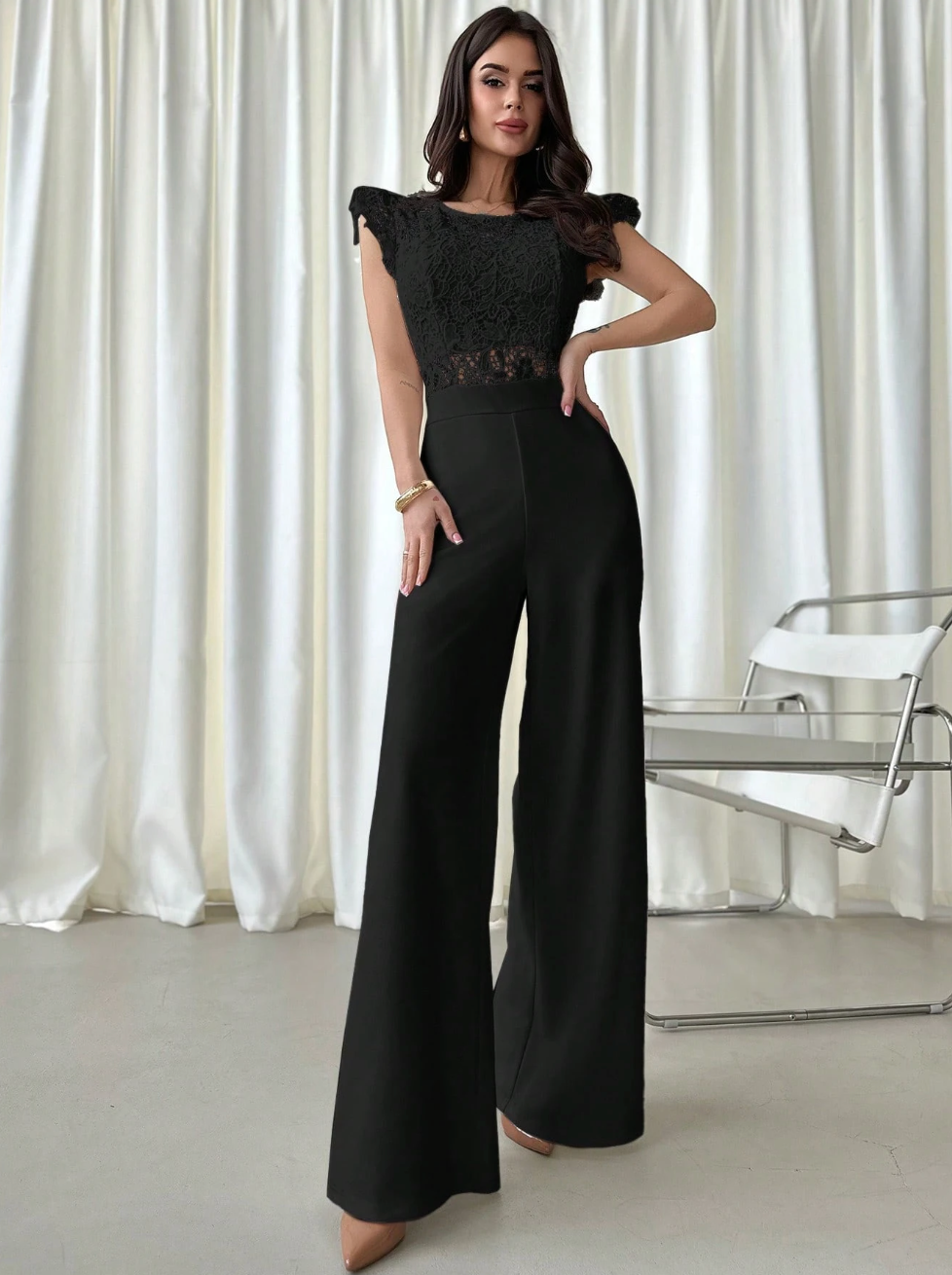 SONIA - Tuta in Pizzo